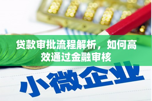 青山贷款审批流程解析，如何高效通过金融审核