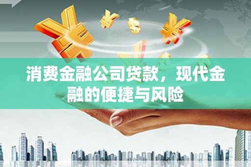 青山消费金融公司贷款，现代金融的便捷与风险