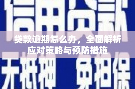 青山贷款逾期怎么办，全面解析应对策略与预防措施