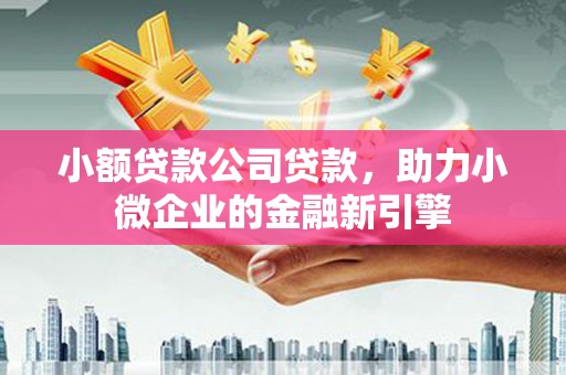 青山小额贷款公司贷款，助力小微企业的金融新引擎
