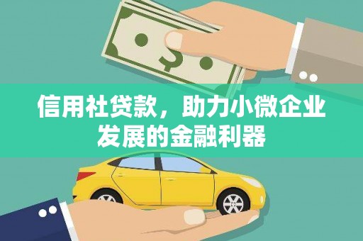 青山信用社贷款，助力小微企业发展的金融利器